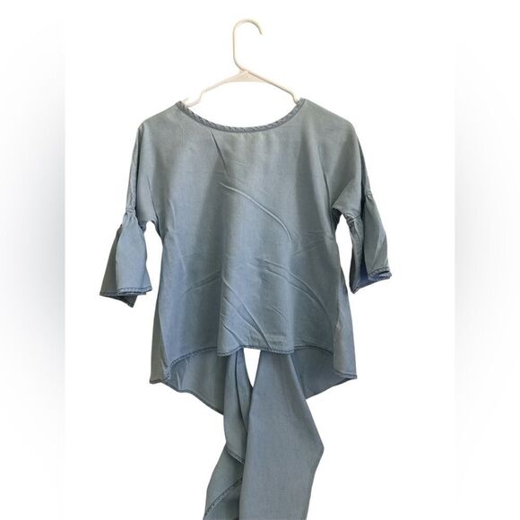 Express Tops - Express Light Blue Women's Blouse